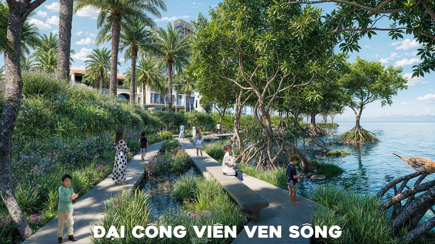 Đại công viên ven sông Charmora City
