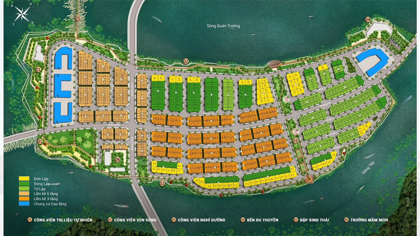 Khu UPTOWN Charmora City - Khu Cư Dân