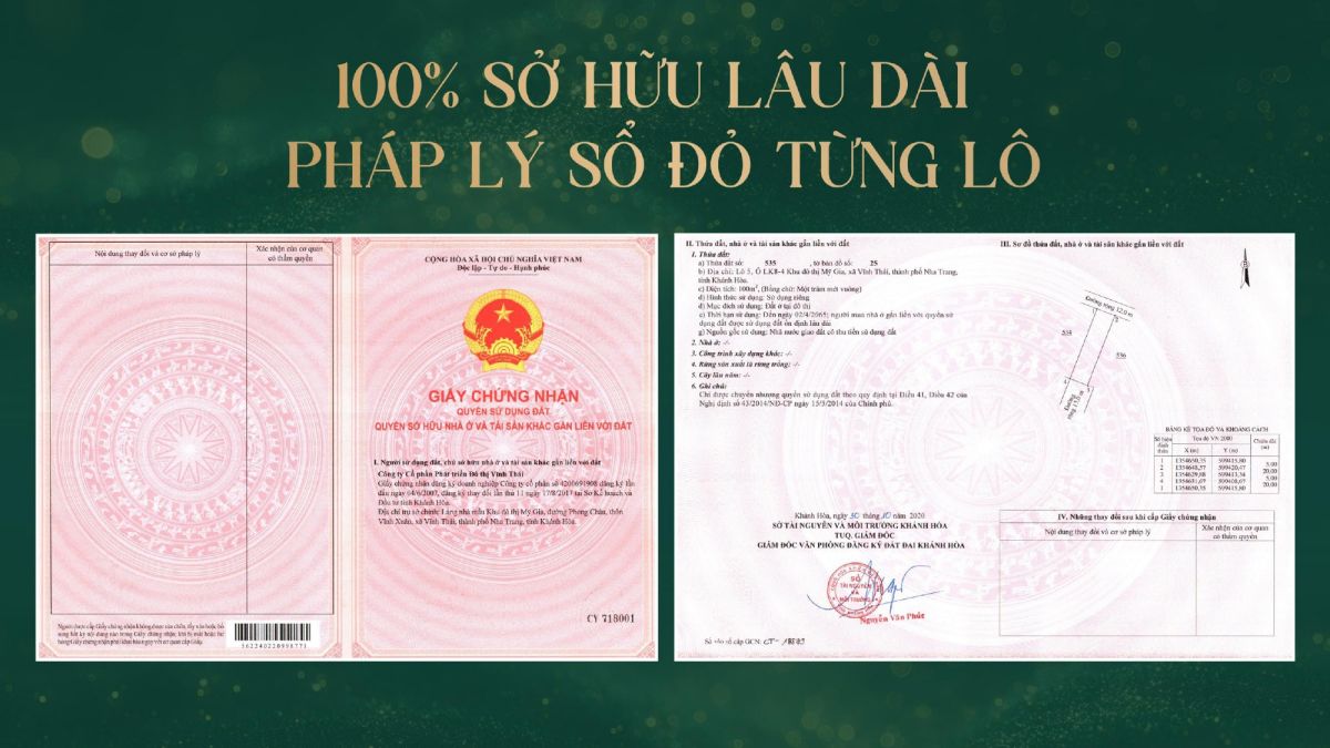 Pháp lý sổ đỏ
