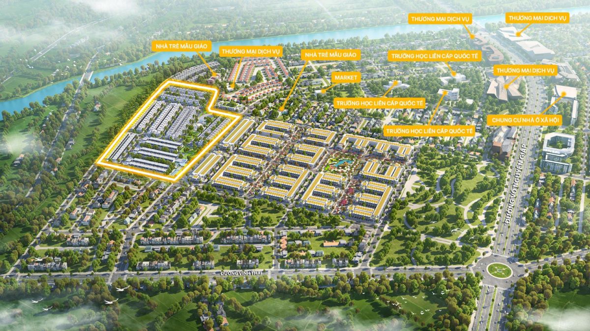 Mặt bằng quy hoạch